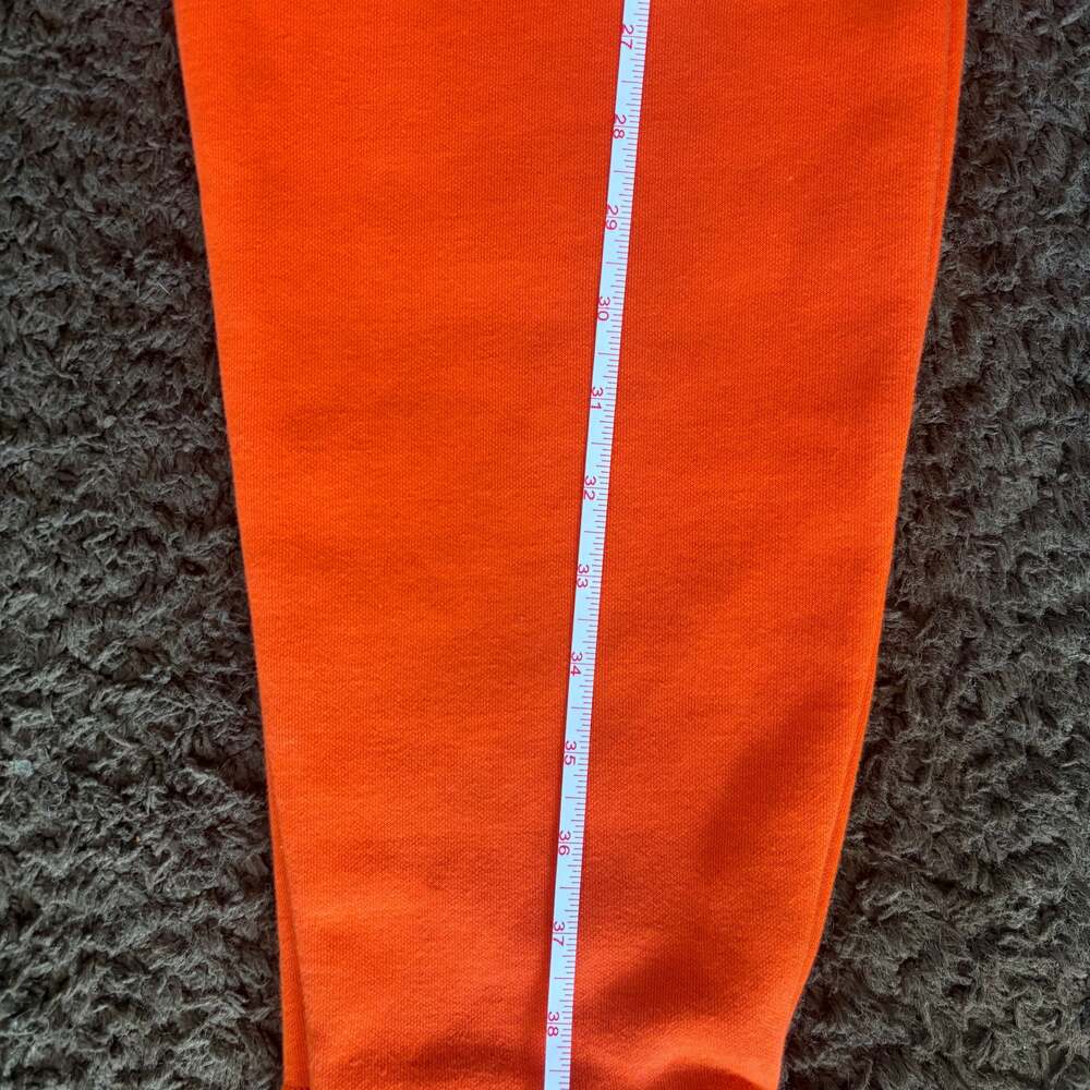 Savage X Fenty Unisex Fleece Jogger Pants in Orange Tempo - Picture 10 of 14